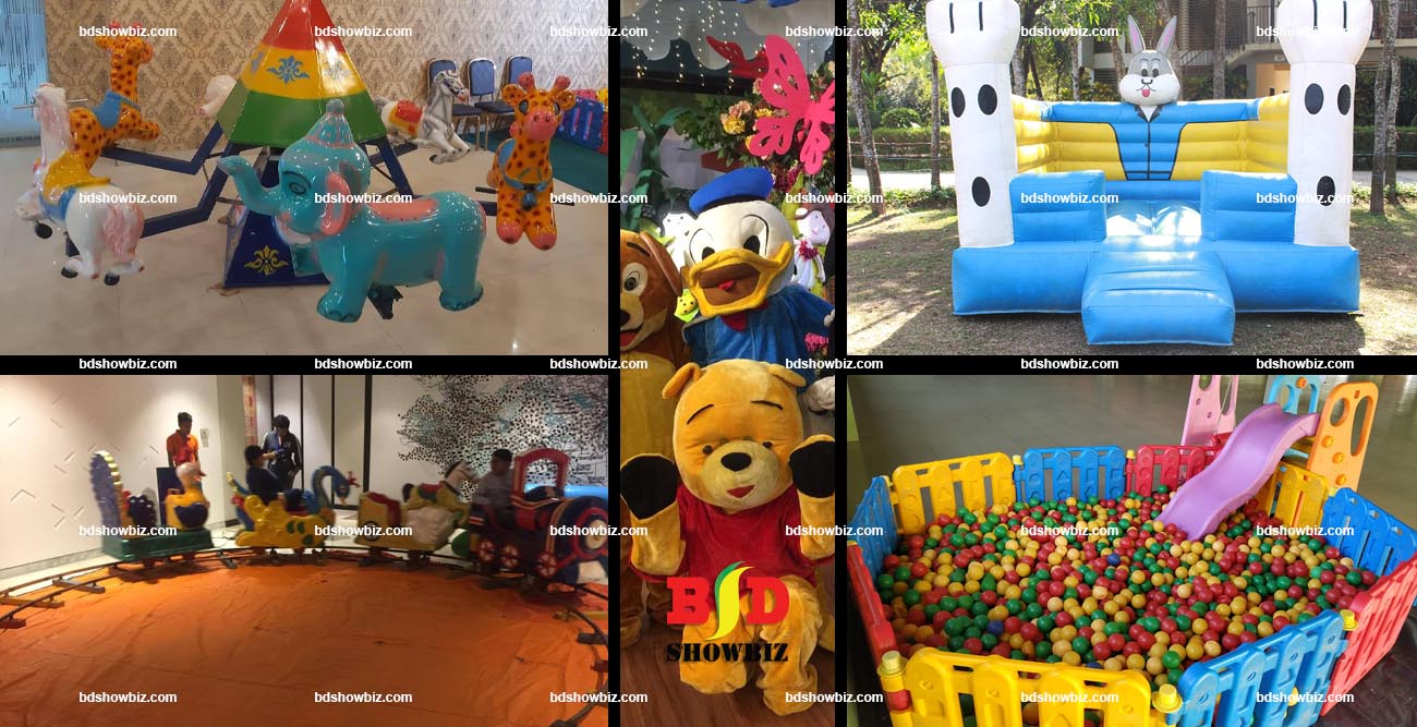 Kids Amusement Park Rides Rent in Dhaka, Bangladesh